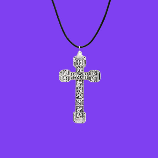 Station of the Cross Pendant - Back