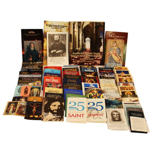 Picture of items in Catholic Truths And Prayers: Books, Booklets, Pamphlets, Bookmarks and Prayer Cards.