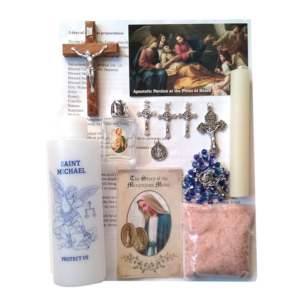 Picture of items in the Mini 3 Days of Darkness. Click on the "Items" Tab for a full list of all the items. 