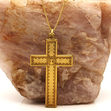 Load image into Gallery viewer, St. Benedict White Crucifix Pendant